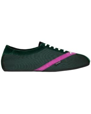 Celine The Flat Sneaker - Green