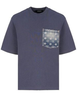 DSquared² Short-Sleeved T-Shirt - Blue