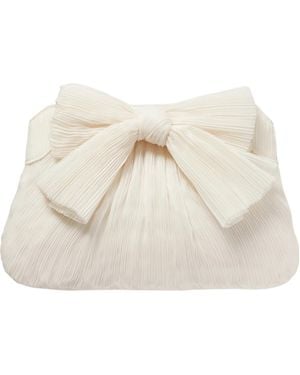 Loeffler Randall Elegant Evening Clutch - Natural