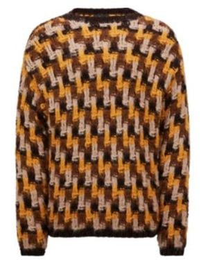 Moncler Wool Alpaca Jumper - Brown
