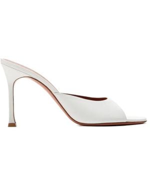 AMINA MUADDI Open-Toe High Heels - White