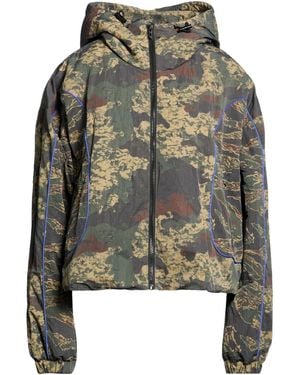 DIESEL Camouflage Casual Jacket - Green