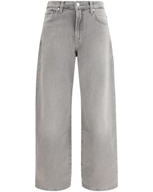 7 For All Mankind Bonnie Baggy Jeans - Gray