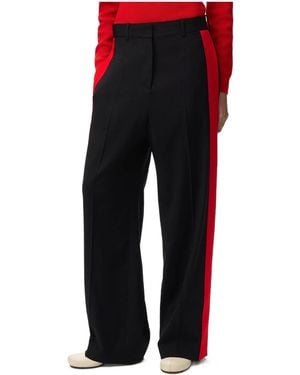 Loewe Casual Trousers With Belt Loops - Red