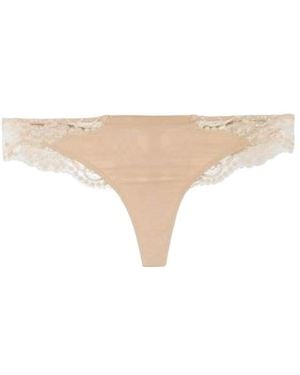 La Perla Donna Lace-Trim Briefs - Natural