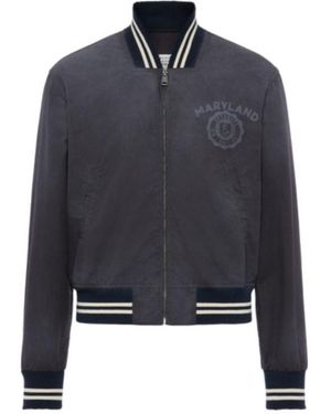 Maison Margiela Varsity Bomber Jacket - Blue