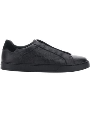 Doucal's Spencer Slip-On Sneakers - Black