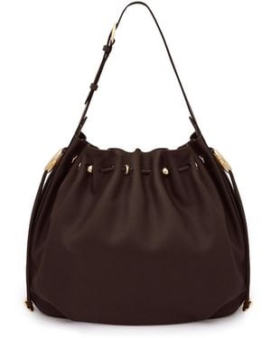 Zimmermann Halcyon Large Bucket Bag - Brown