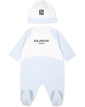 Balmain 2-Piece Baby Set - White