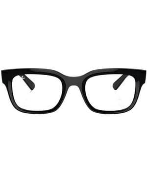 Ray-Ban Chad Rectangular Frame Glasses - White