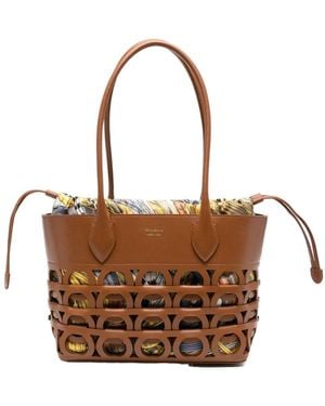 Ferragamo Gancini Tote Bag - Brown
