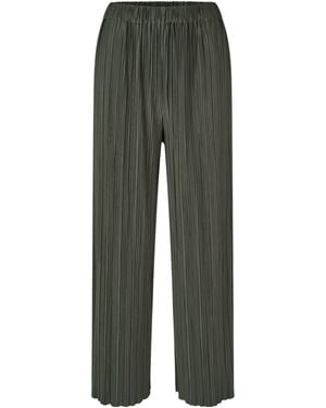 Samsøe & Samsøe Pleated Trousers - Green