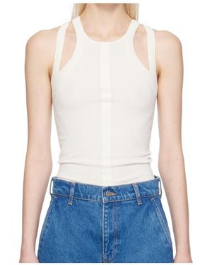 Dion Lee Sculpt Muscle Tank Top - Blue