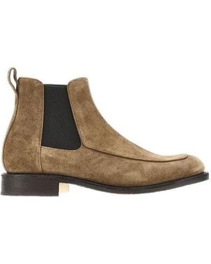 Church's Round-Toe Short Boots - Brown