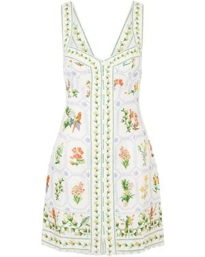 FARM Rio Slip Dress - White