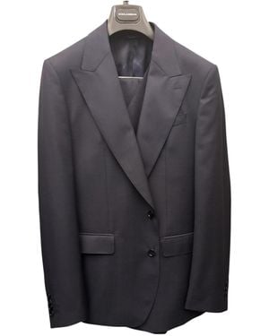 ジャケット Dolce&Gabbana Anthracite grey tweed double-breasted jacket Dolce & Gabbana Dolce&Gabbana Anthracite grey tweed double