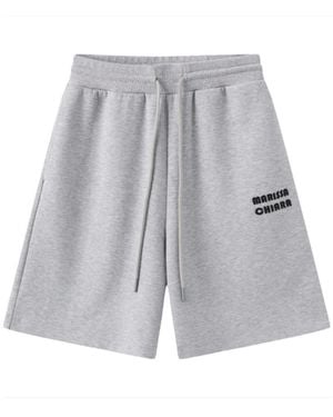 Marissa Chiara Drawstring Shorts - Grey