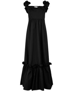 LoveShackFancy Ferra Maxi Dress - Black