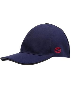 Gucci Double G Hat - Blue