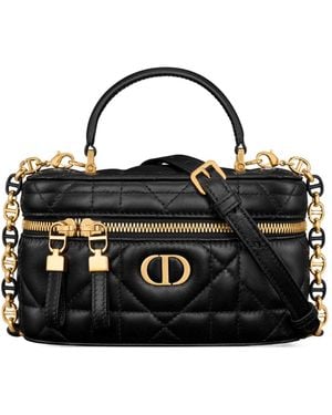 Dior Caro Mini Vanity Case - Black