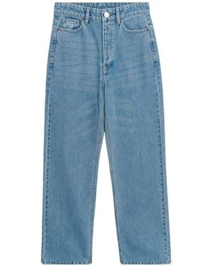 By Malene Birger Belt Loop Denim Trousers - Blue