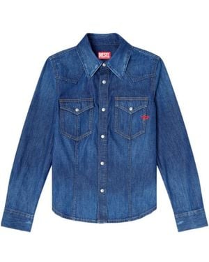DIESEL Western Shirt - Blue