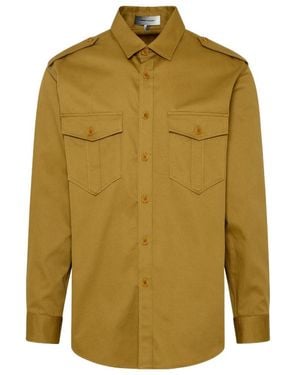 Isabel Marant Logo Embroidered Pomili Shirt - Green