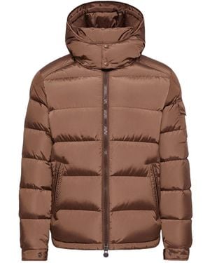 Moncler Maya Matte Short Down Jacket - Brown