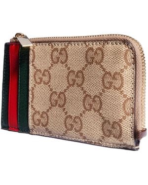 Gucci Card Case With Slots - White
