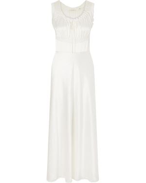 Doen Silk Dress - White