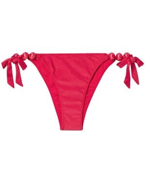 Cult Gaia Tie Bikini - Pink