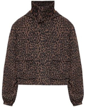 The Upside Ludlow Ace Shell Jacket - Brown