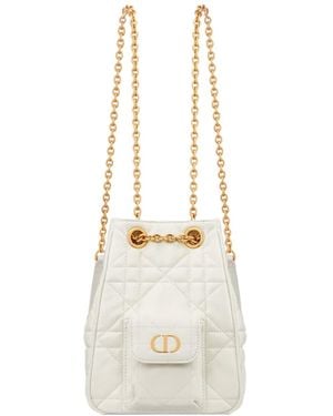 Dior Drawstring Backpack - White