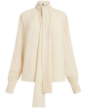 P.A.R.O.S.H. Long-Sleeved Cover-Up - Natural