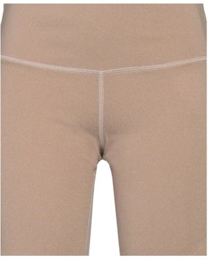 Tory Burch Solidcolor Cycling Shorts - Natural