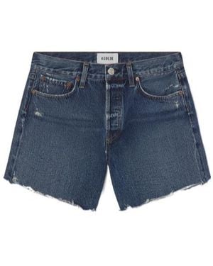 Agolde Parker Ong Short - Blue