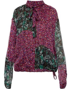 Dries Van Noten Long-Sleeved Shirt - Red