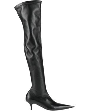 Balenciaga Fashionable And Versatile Tall Boots - Black