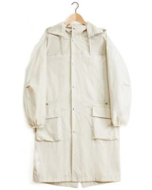 Lemaire Hooded Water-Repellent Parka - White