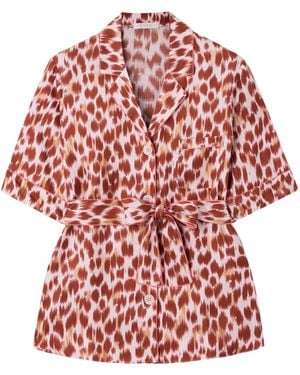 Eres Fauve Tlemeda Printed Pajamas - Red