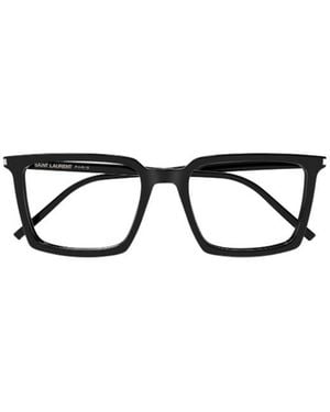 Saint Laurent Eyewear Sl 624 Rectangular Glasses And Frames - White