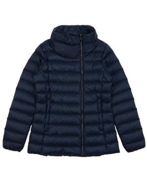 Weekend by Maxmara Quilted Short Style Down Jacket - Blue