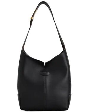 Tod's Di Bag Folio Shoulder Bag - Black