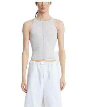 Dion Lee Logo Vest - White