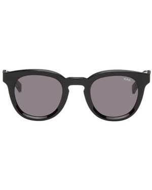 A.P.C. Les Lou Full-Rim Sunglasses - Metallic