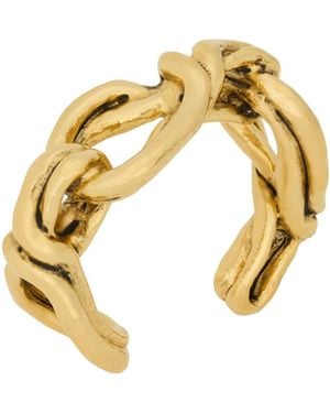 Saint Laurent Knot Cuff - Metallic