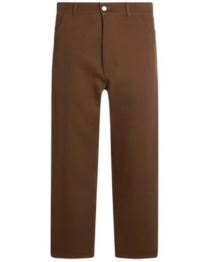 Moschino Cotton Pants - Brown
