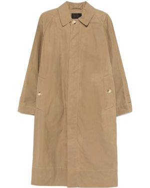 Simone Rocha Cotton Trench Coat - Natural