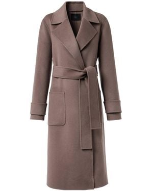 JOSEPH Arline Belted Coat - Brown