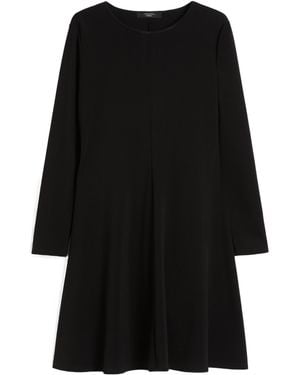 Weekend by Maxmara Long Sleeve Dress - Black